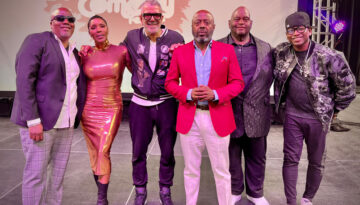 Sommore the Queen of Comedy performing on stage